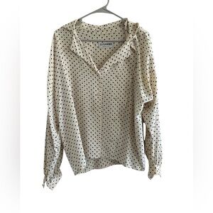 VINTAGE SUSANNA Beverly Hills Satin Blouse